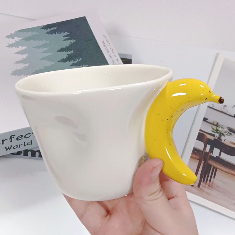 Banana & Apple Couple Mug — Banana